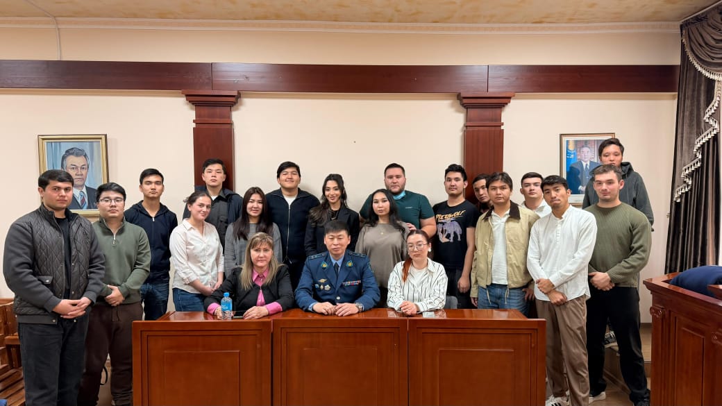 «Жаңа Қазақстандағы заң және тәртіп» тақырыбында қонақтық дәріс